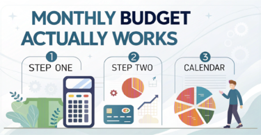 monthly budget planning steps for beginners